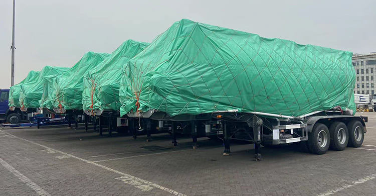 35 CBM Dry Bulk Tanker Trailers for Sale in Guyana