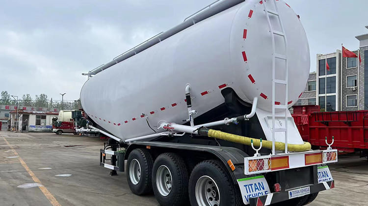 35 CBM Dry Bulk Tanker Trailers for Sale in Guyana