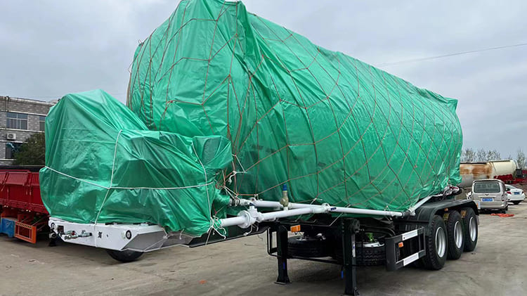 35 CBM Dry Bulk Tanker Trailers for Sale in Guyana