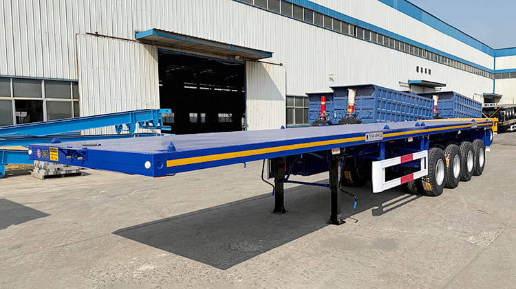 TITAN 4 Axle Flatbed Semi Trailer for Sale in Nigeria