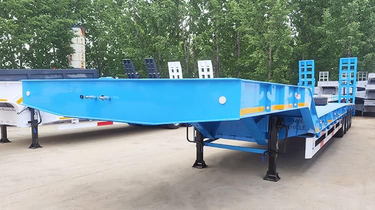 TITAN 4 Axle 100 Ton Low Bed Trailer for Sale in Guyana