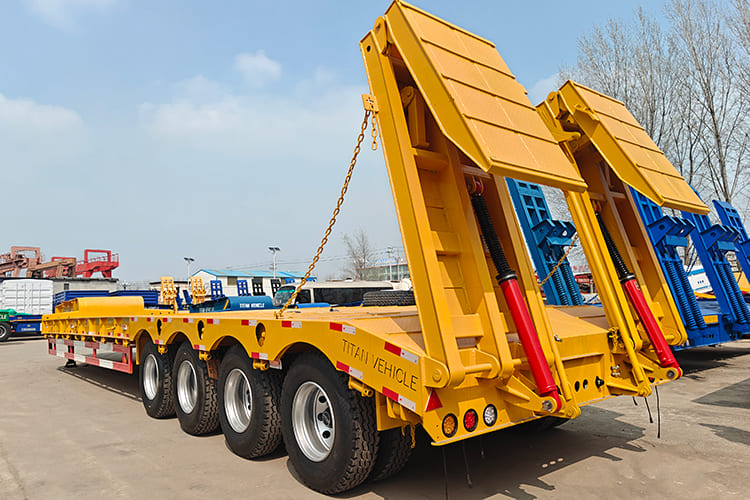 120 Ton Low Bed Trailer Truck for Sale in Nigeria