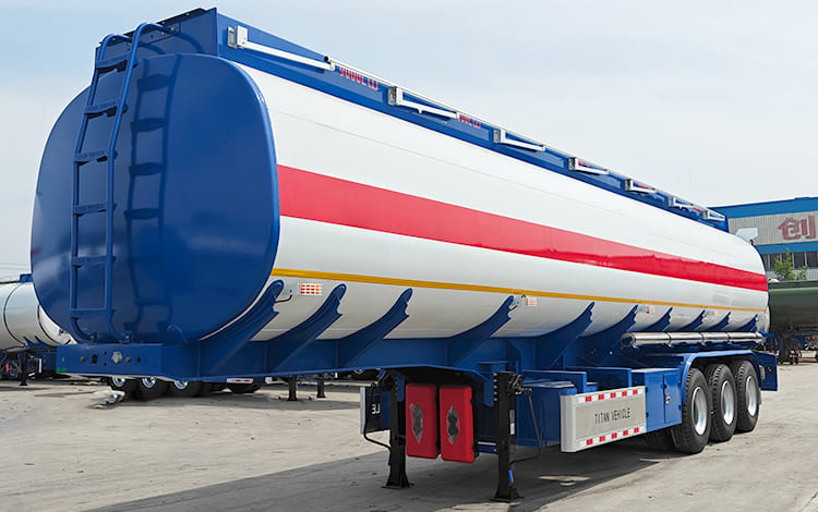 3 Axle 45000L Fuel Tanker Trailer for Sale in Mali