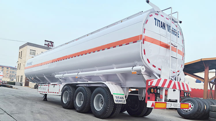 TITAN 3 Axle 50000L Fuel Tanker Semi Trailer for Sale
