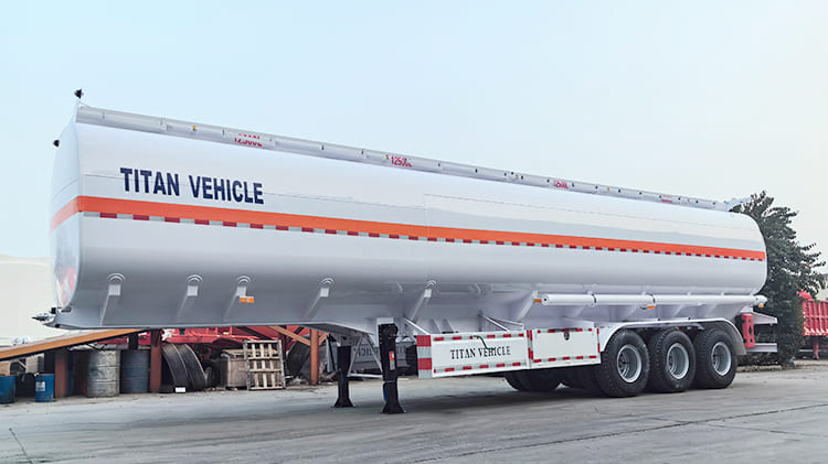 TITAN 3 Axle 50000L Fuel Tanker Semi Trailer for Sale