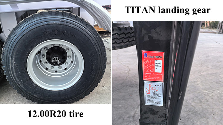 TITAN 3 Axle 50000L Fuel Tanker Semi Trailer for Sale