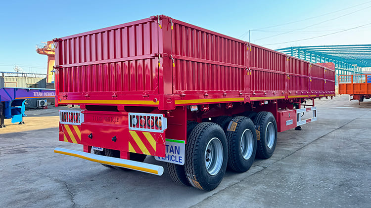 TITAN 3 Axle 40FT Side Wall Trailer for Sale in Peru