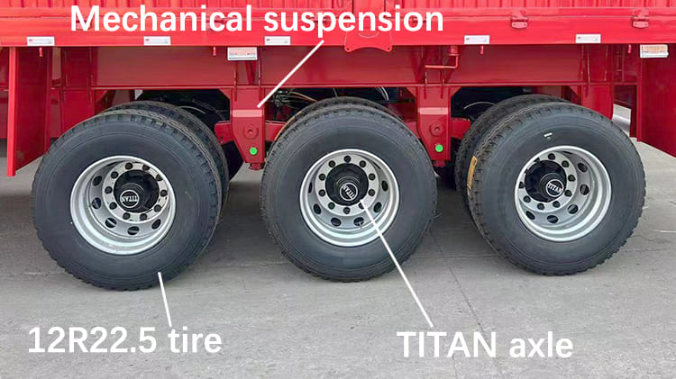 TITAN 3 Axle 40FT Side Wall Trailer for Sale in Peru