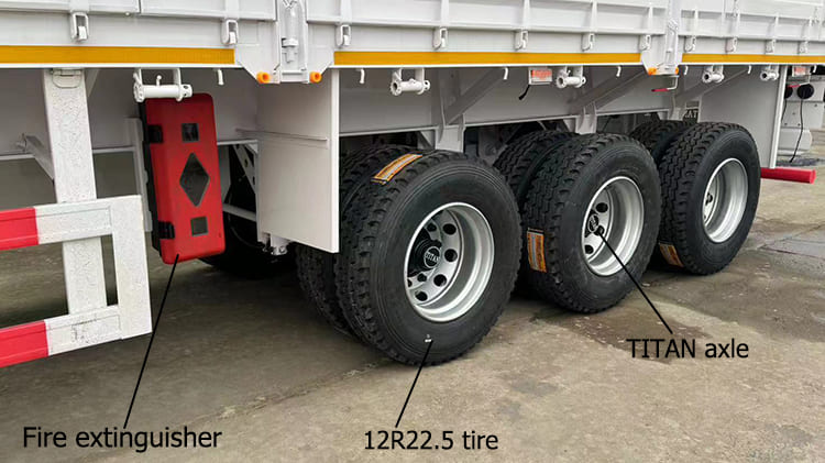 TITAN Tri Axle Side Board Trailer for Sale in Zimbabwe