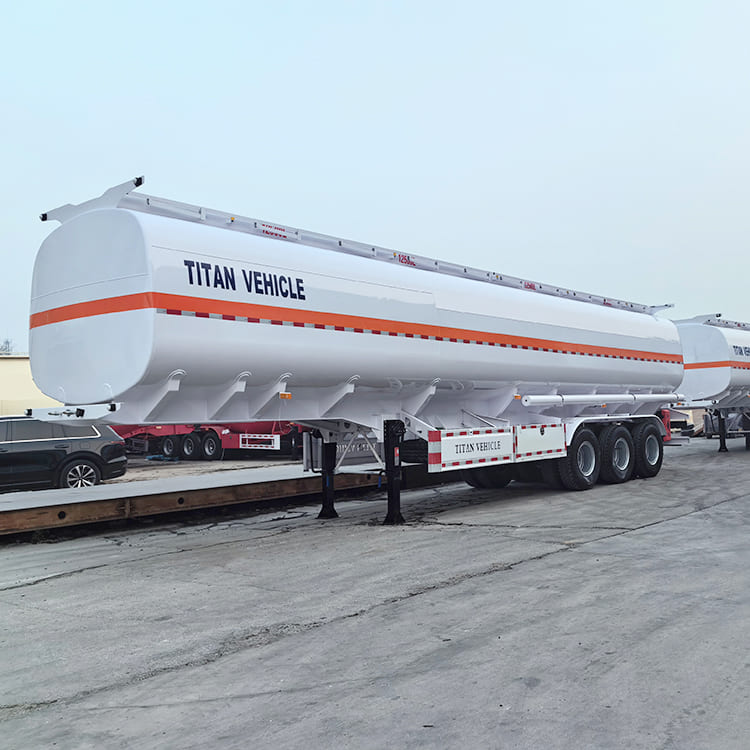 3 Axle 50000L Fuel Tanker Semi Trailer
