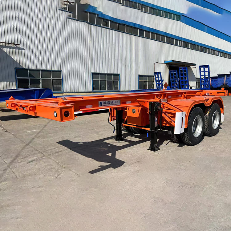 2 Axle 20FT Skeletal Trailer