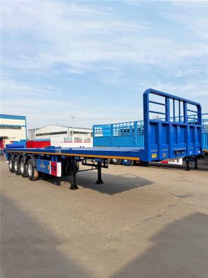 4 Axle 40 ft Flatbed Trailer