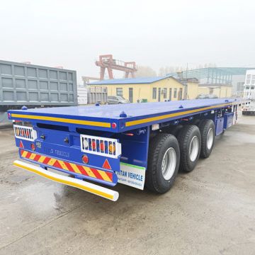 3 Axle Flatbed Trailer for Sale Near